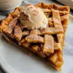 Apple Pie à la Mode (Apple Pie with Ice Cream Recipe)