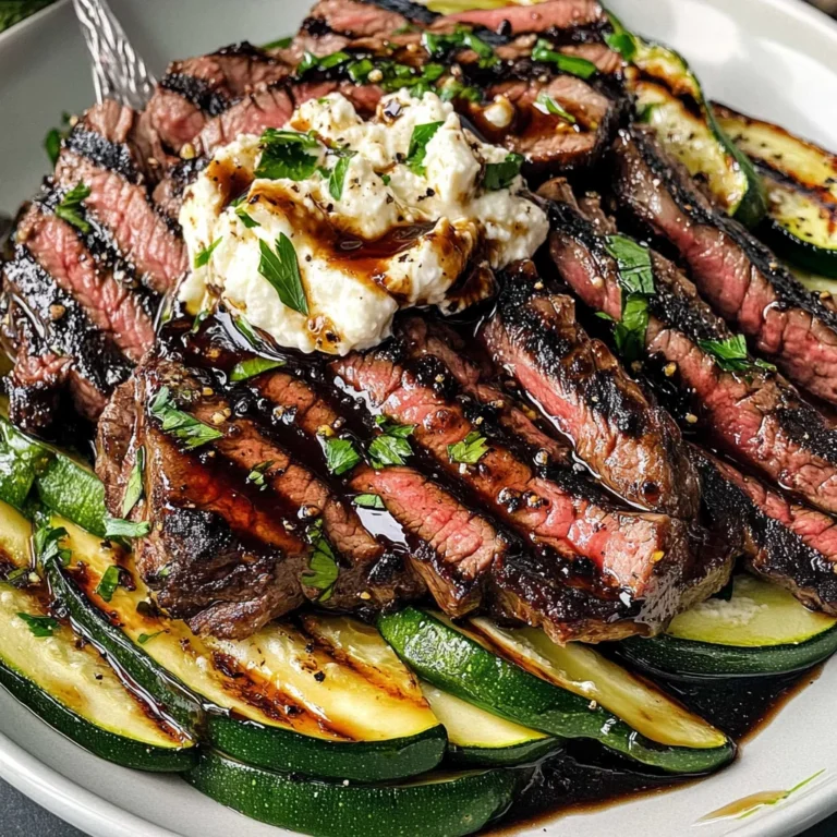 Balsamic Flank Steak