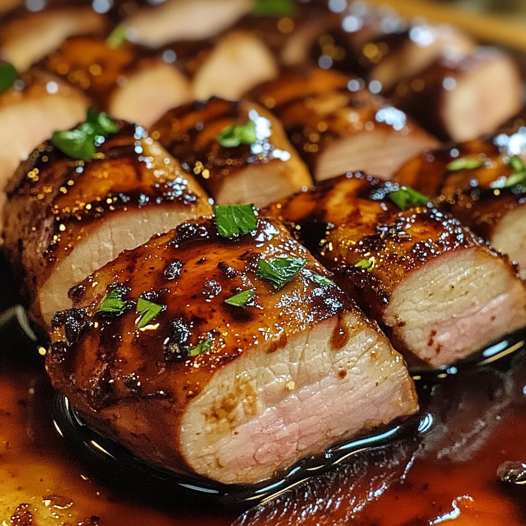 Balsamic–Glazed