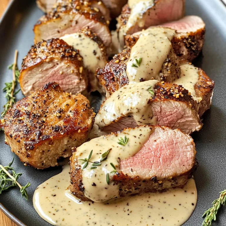 Best-Ever Pork Tenderloin with Dijon Cream Sauce