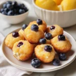 Blueberry and Lemon Zest Cottage Cheese Bites