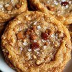 Brown Butter Coffee Toffee Cookies