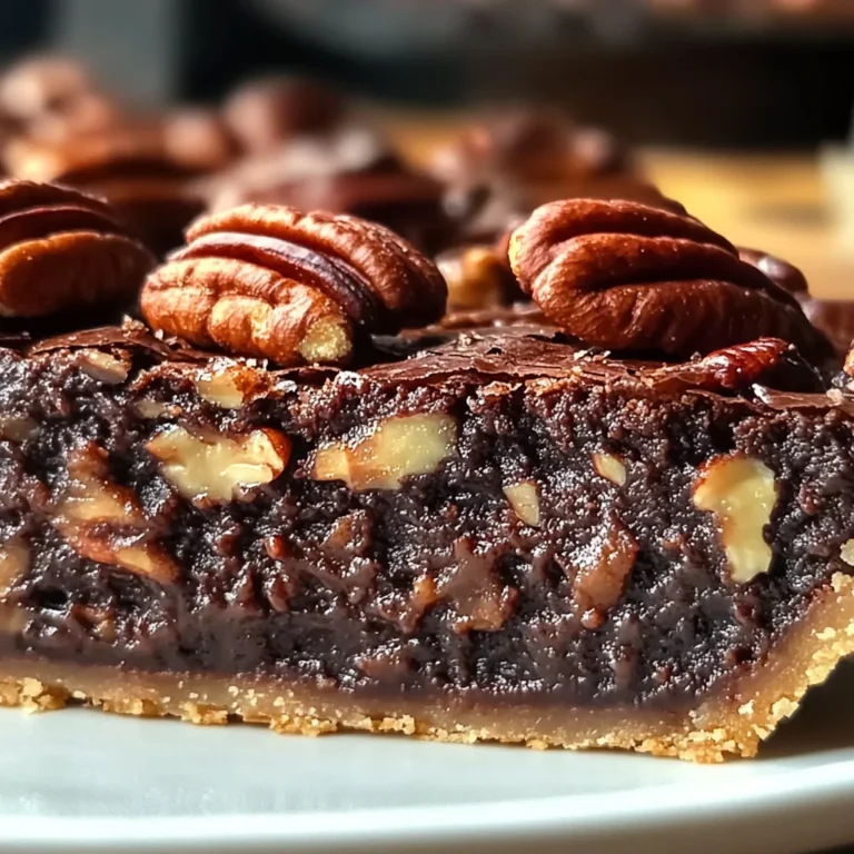 Brownie Pecan Pie