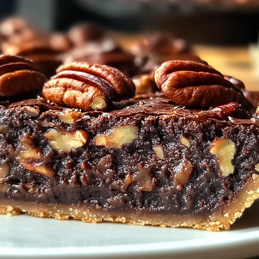 Brownie Pecan Pie