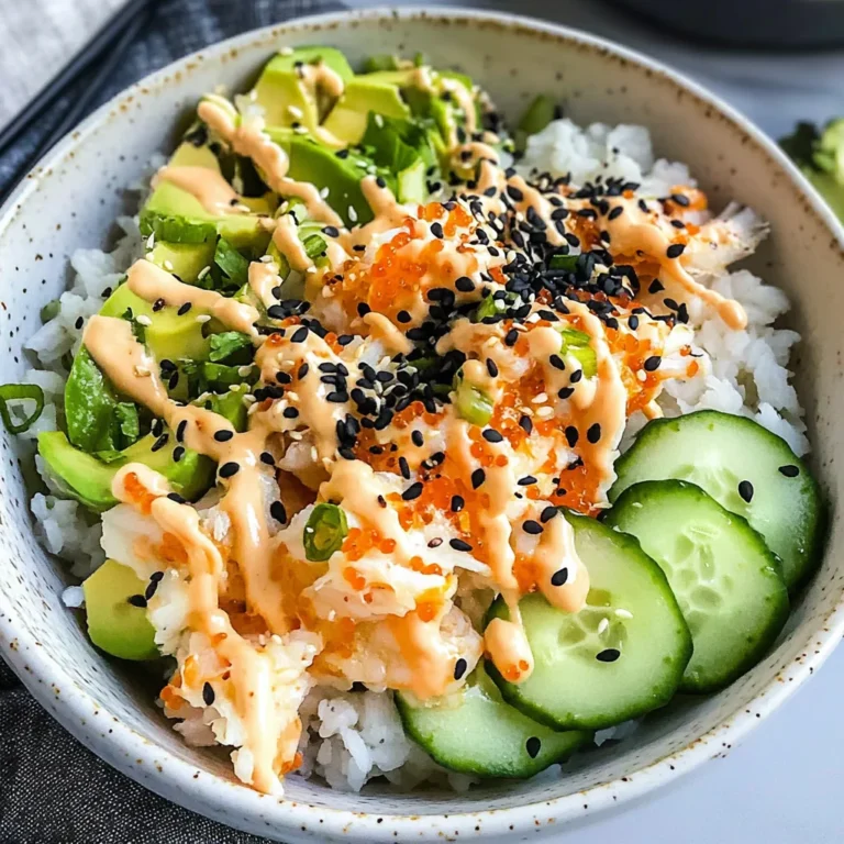 California Sushi Bowls