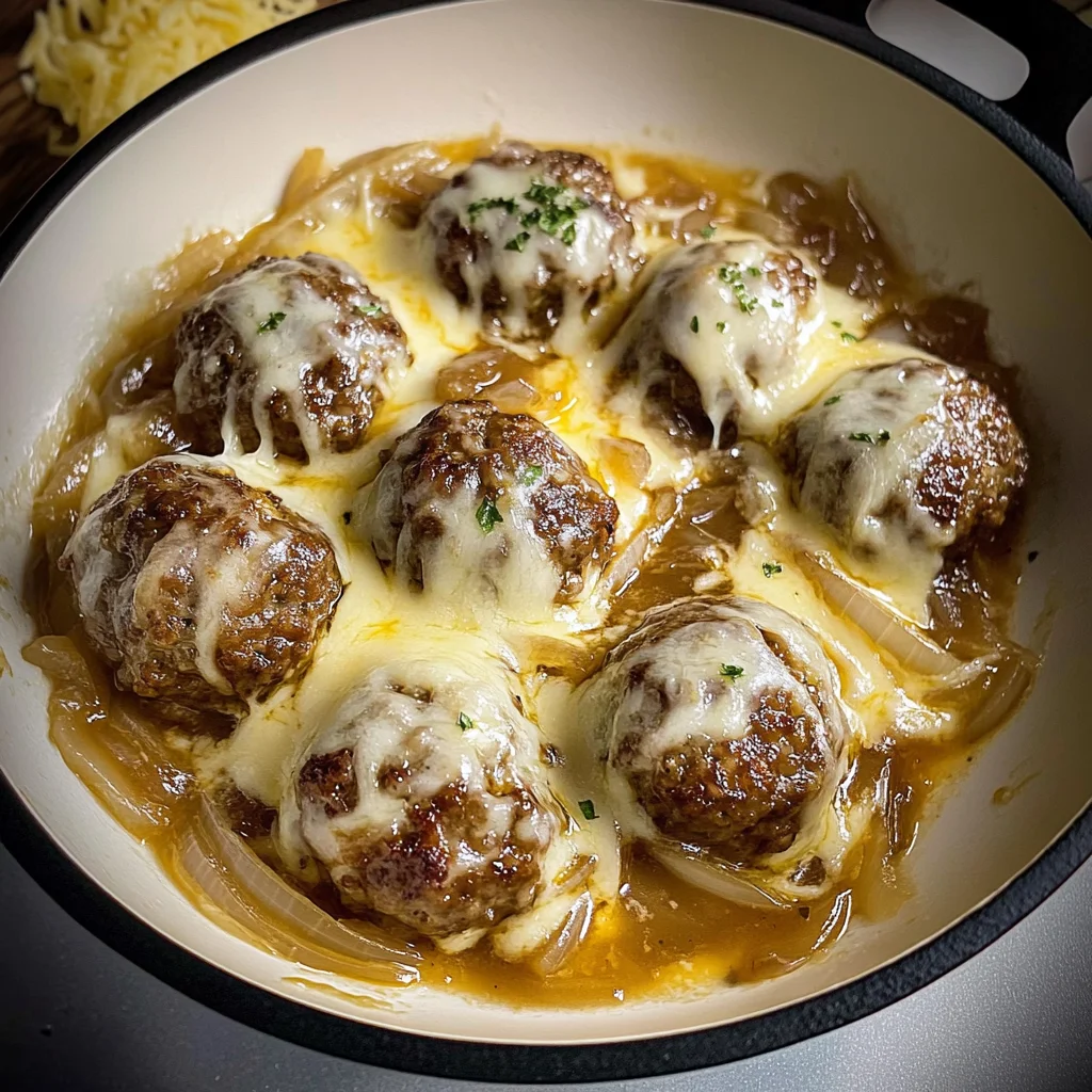 Cheesy French Onion Meatballs: The Ultimate Comfort Food Recipe