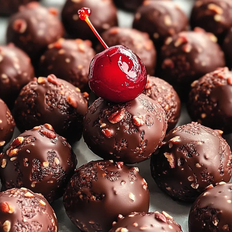 Cherry Bourbon Balls