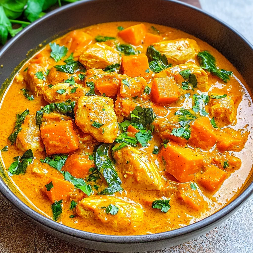 Chicken Sweet Potato Curry