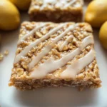 Cinnamon Roll Oatmeal Bars