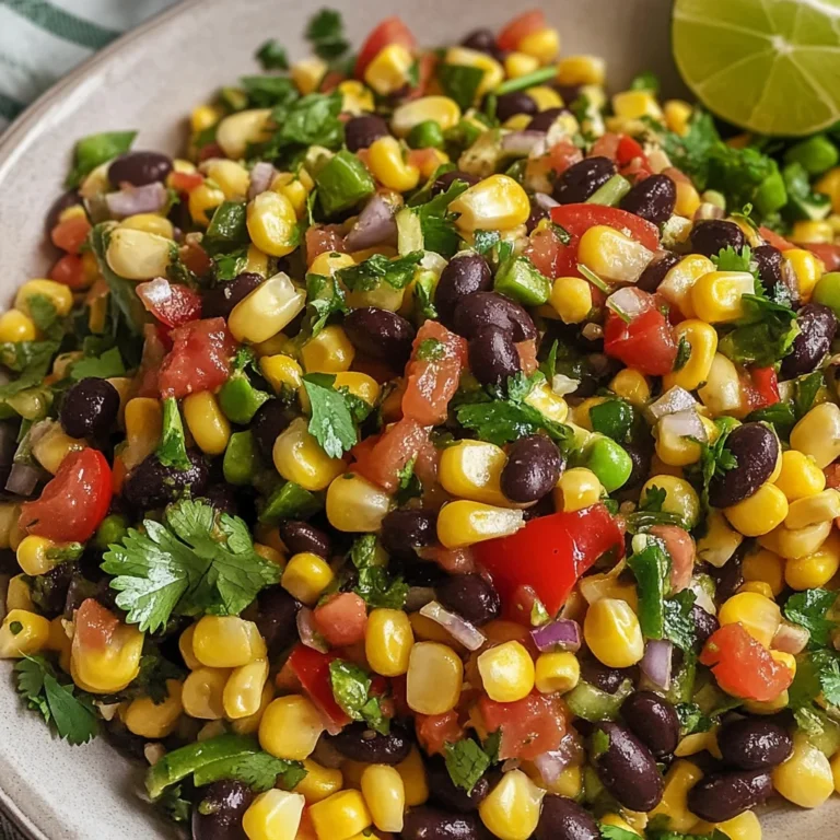 Corn and Black Bean Salad