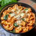 CrockPot Chicken Tortellini
