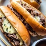 Crock Pot French Dip Sandwiches