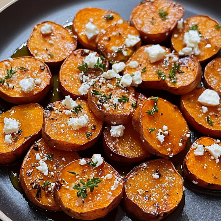 Delicious Honey Feta Sweet Potato Rounds Recipe for Any Meal