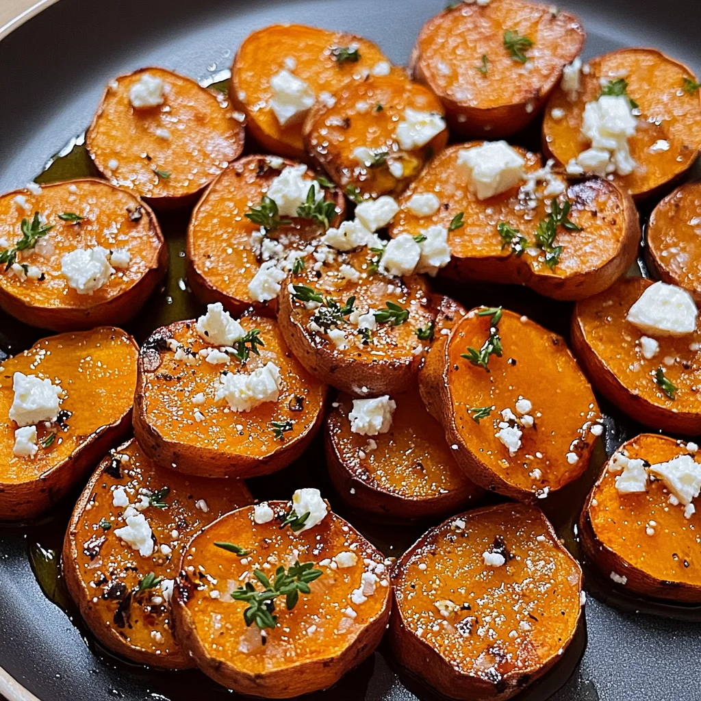 Delicious Honey Feta Sweet Potato Rounds Recipe for Any Meal