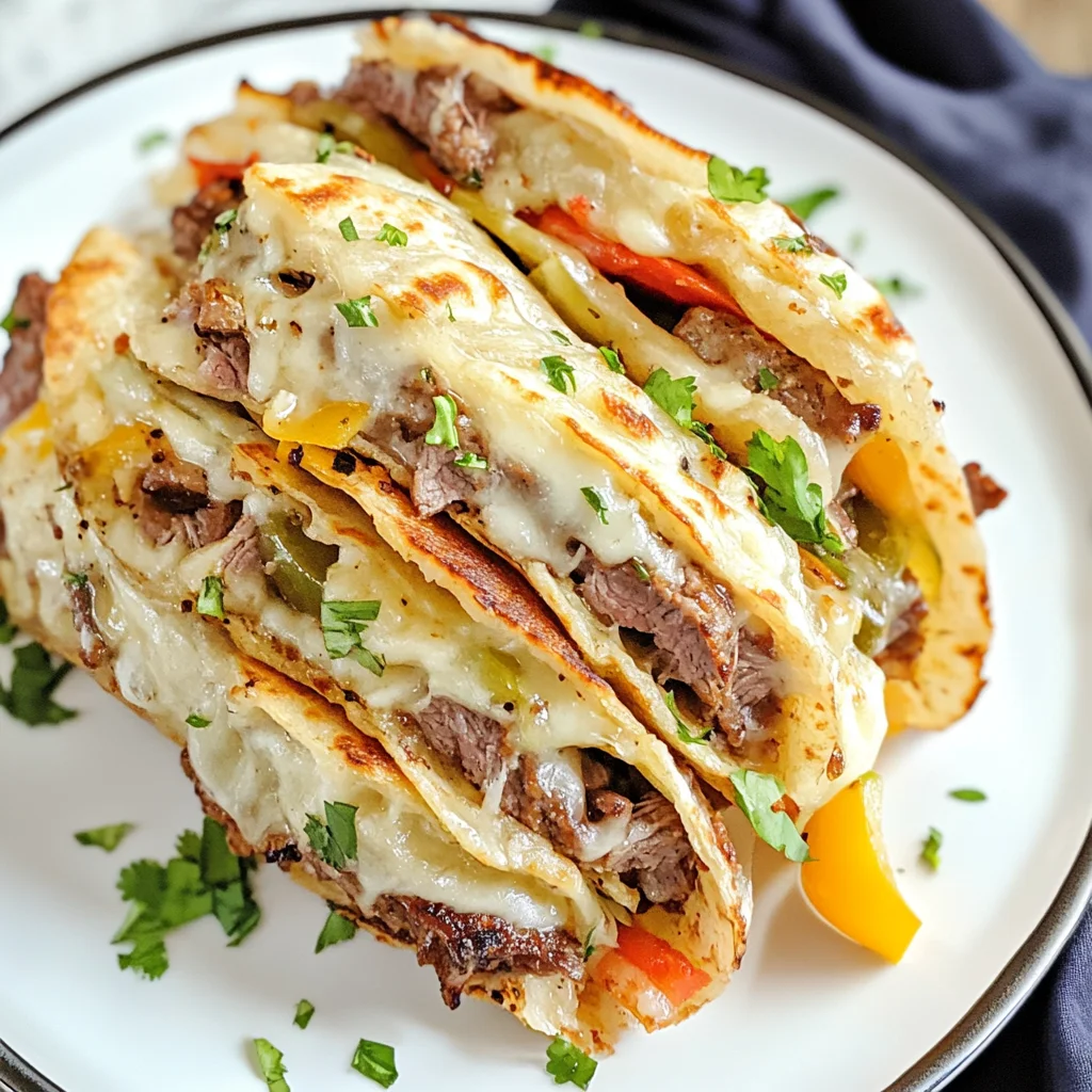 Delicious Keto Philly Cheesesteak Roll Ups