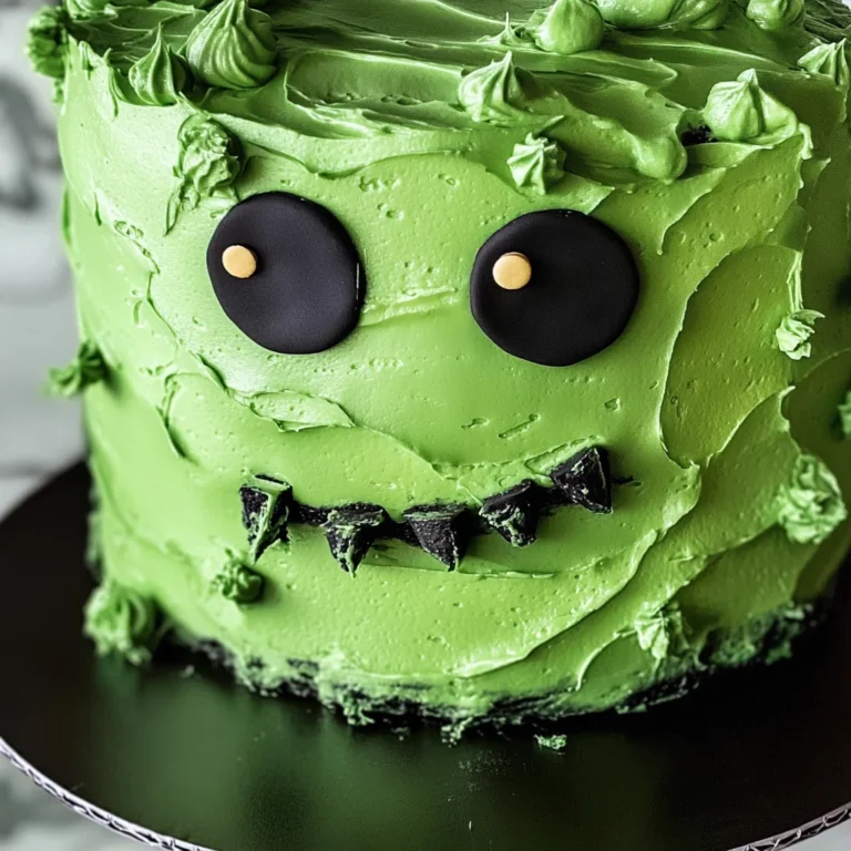 Frankenstein Cake