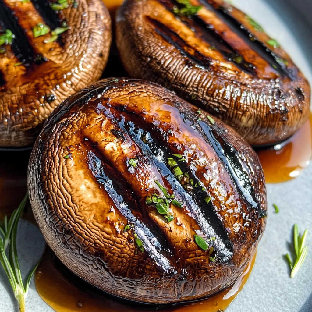 Grilled Portobello Mushrooms