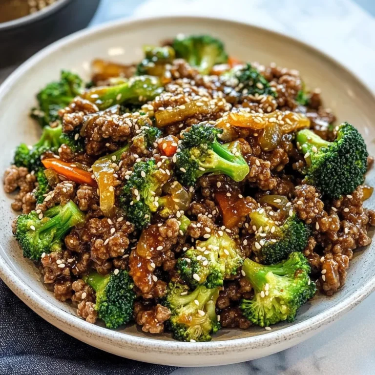 Honey Garlic Ground Beef and Broccoli – A Quick and Flavorful Stir-Fry