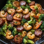 Honey Garlic Shrimp With Sausage and Broccoli: A Delightful Dish