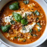 Keto Lasagna Soup Recipe