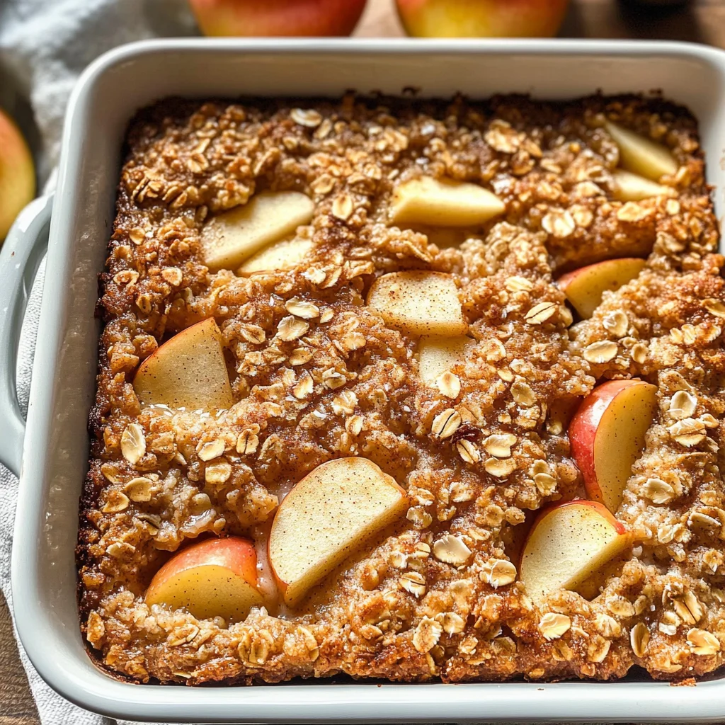 Oatmeal Apple Breakfast Bake