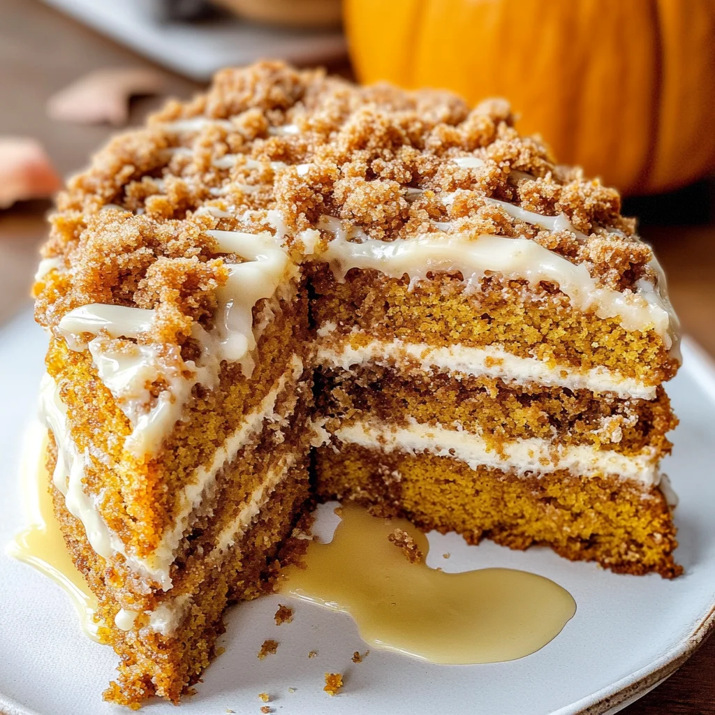 Pumpkin Coffee Cake Recipe
