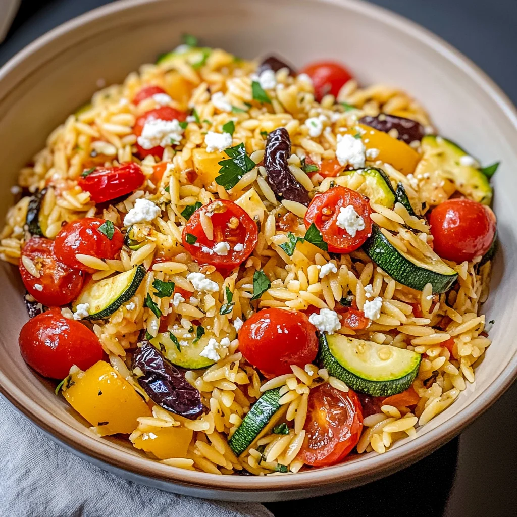 Roasted Vegetable Orzo: A Delicious and Nutritious Recipe for Your Next Meal