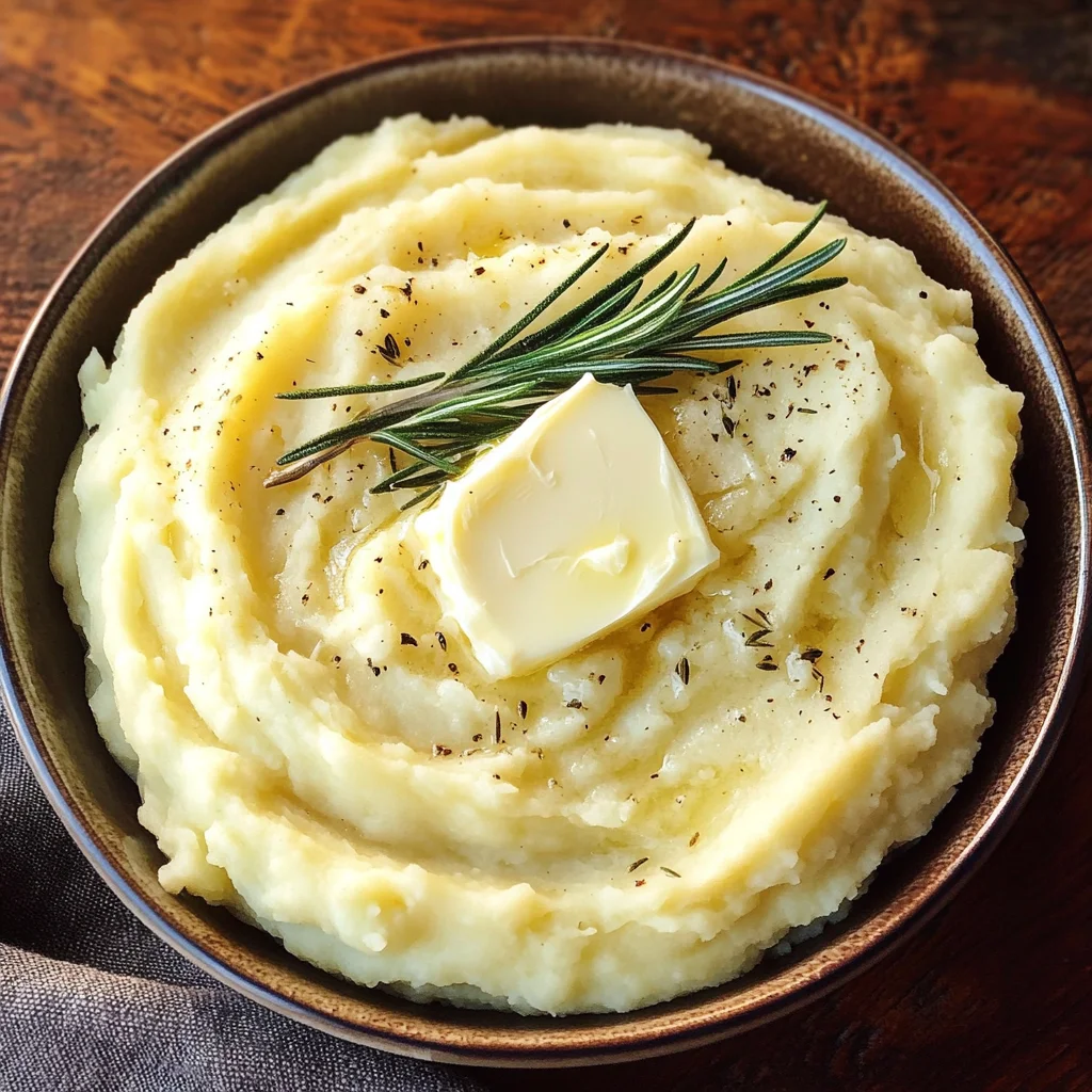 Rosemary Garlic Mashed Potatoes