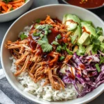 Slow Cooker Pulled Pork Bowls Recipe