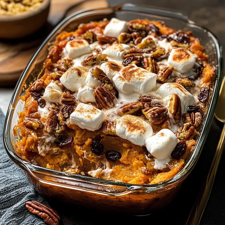 Southern Maple Sweet Potato Casserole