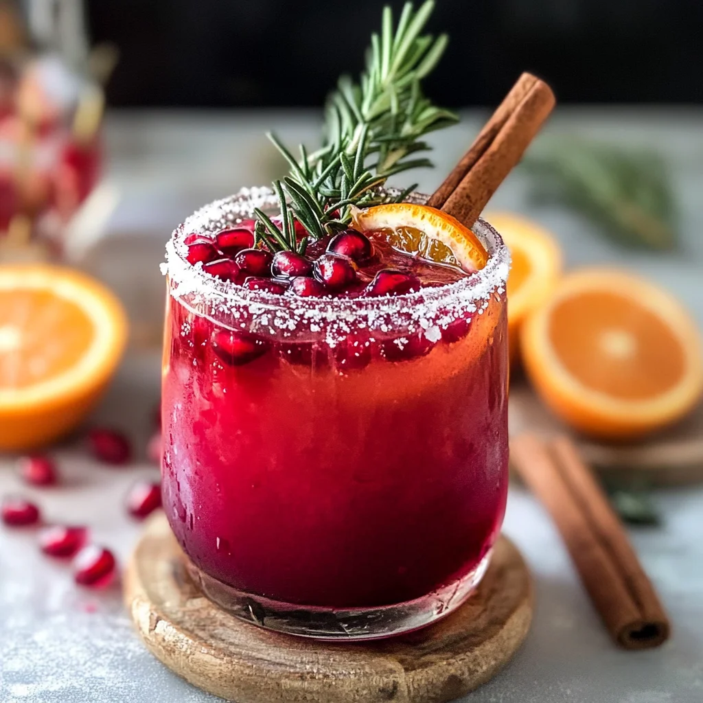 Spiced Christmas Margarita
