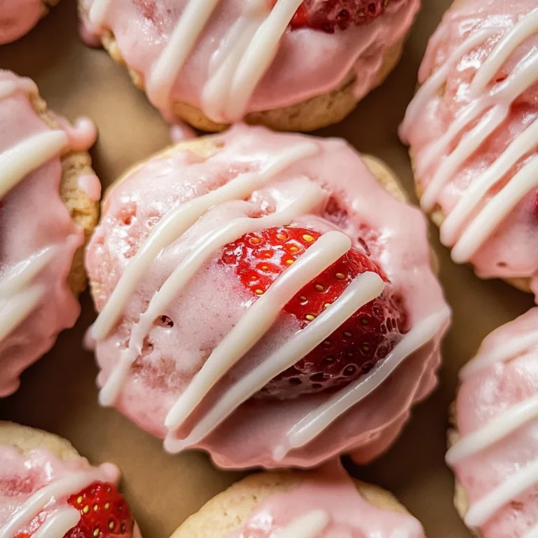 Strawberry Cookies