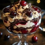 Black Forest Trifle for Christmas