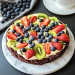 Brownie Fruit Pizza