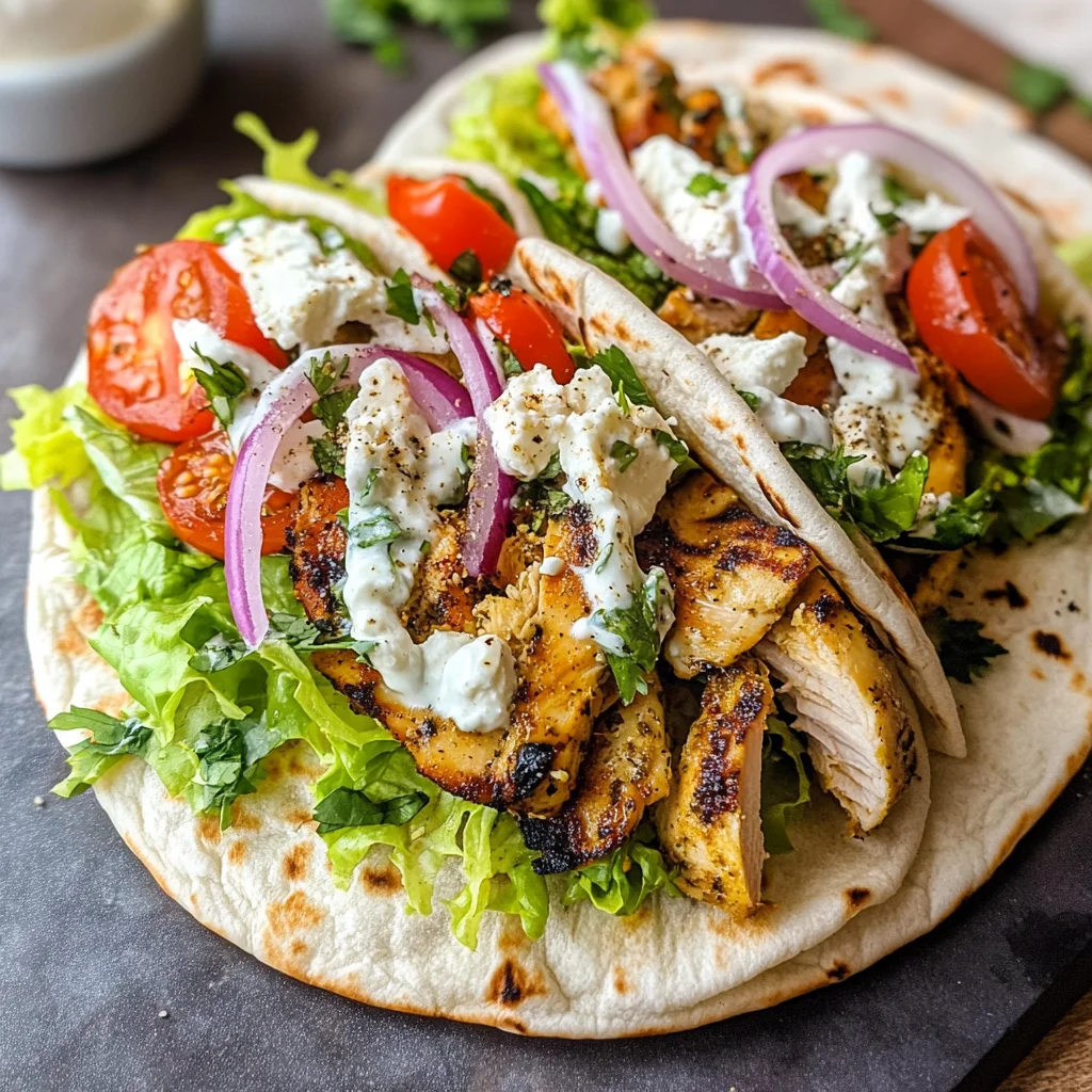 Mediterranean Chicken Gyros: A Delicious Recipe for Flavorful Meals