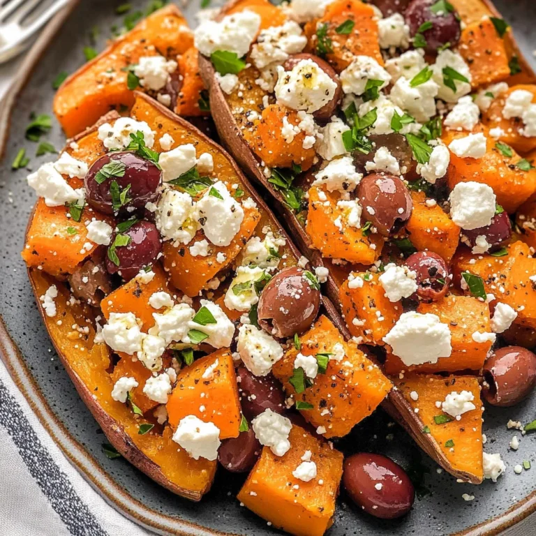 Mediterranean Sweet Potatoes