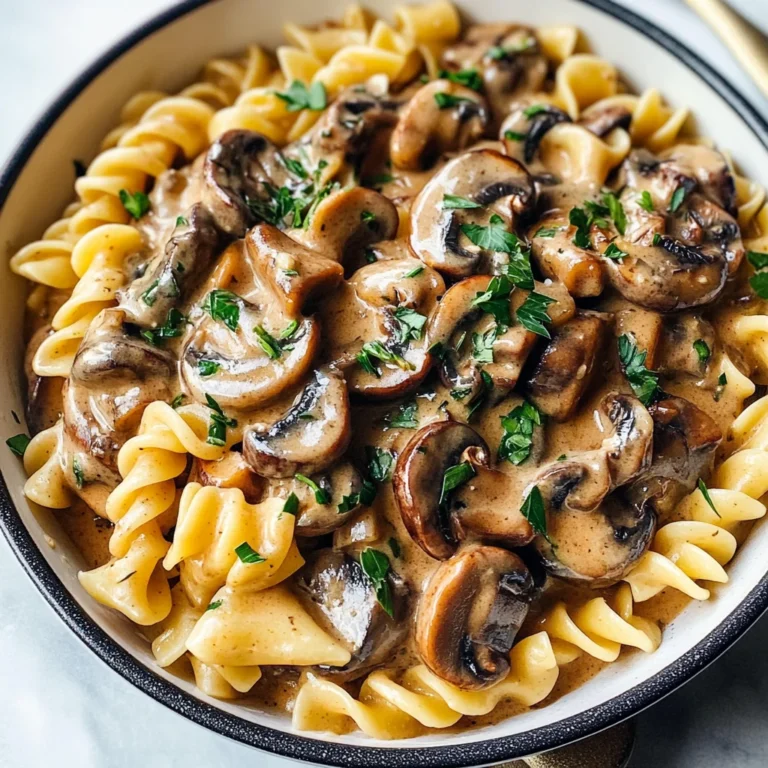 Mushroom Stroganoff
