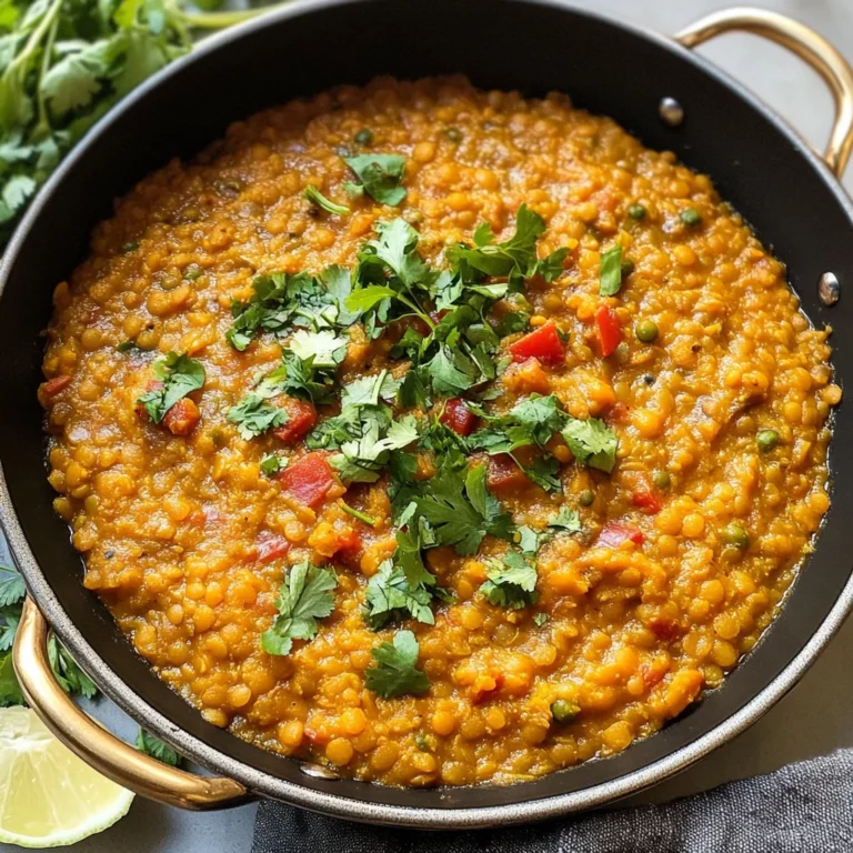 Red Lentil Dahl