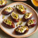 St. Patrick’s Day Treat: Honey Pistachio Ricotta Stuffed Dates